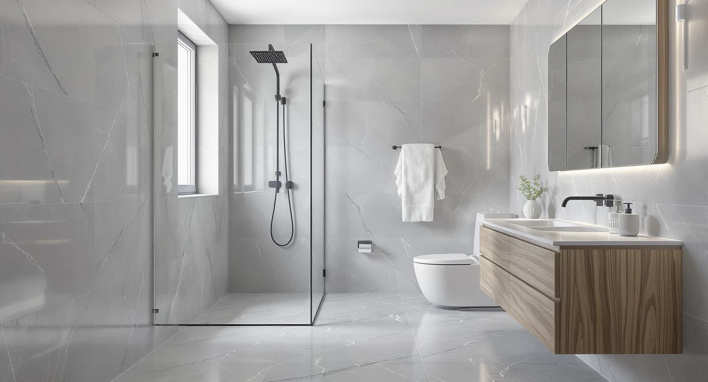 Salle de bain rénovée par CNS