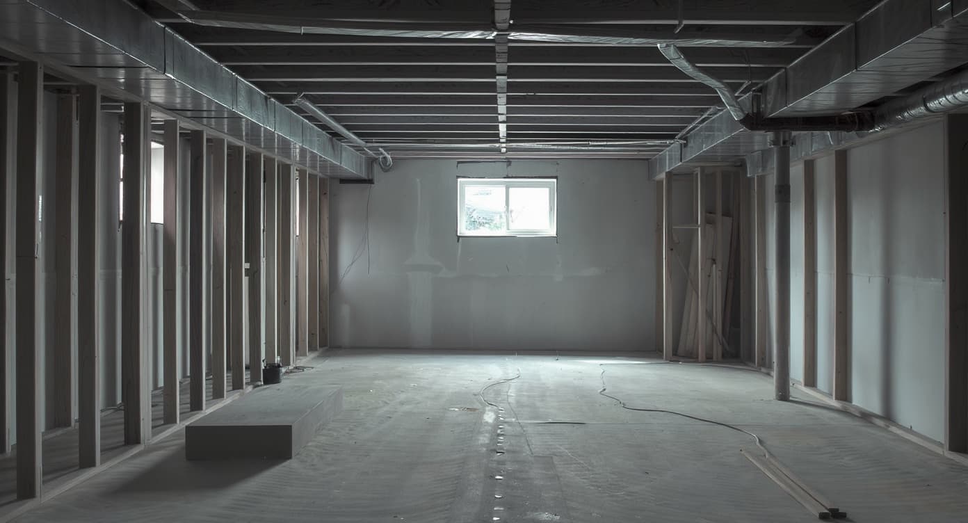 Sous-sol aménagé par CNS