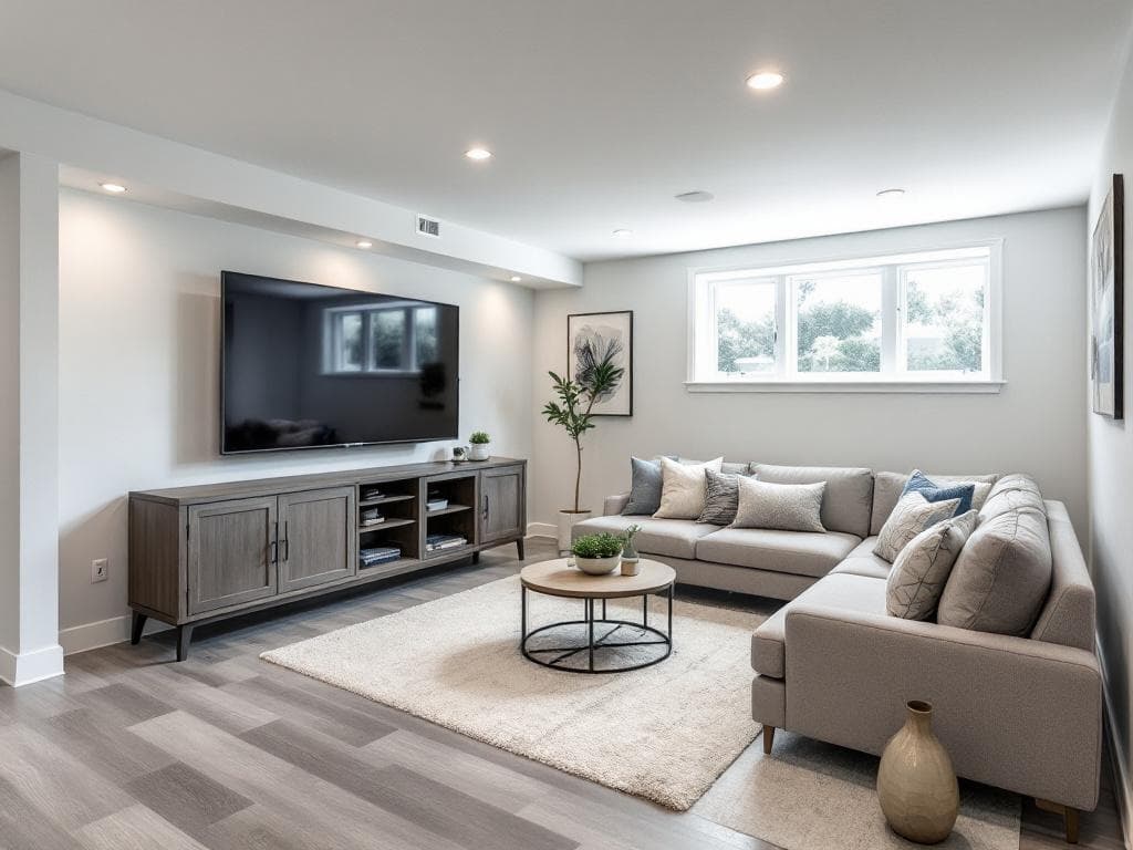 Sous-sol familial complet